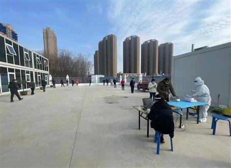 基礎分公司：加強疫情防控 織牢“防護網(wǎng)”