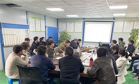 北城集團(tuán)專家組到第四分公司承建項目進(jìn)行技術(shù)指導(dǎo)