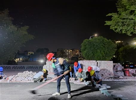 【奮戰(zhàn)四季度·決勝全年穩(wěn)】冶建基礎分公司項目：大干快上 全力沖刺