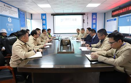 賴海標(biāo)到桂華分公司項(xiàng)目開(kāi)展一季度暨復(fù)工復(fù)產(chǎn)綜合大檢查